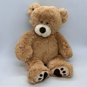 First & Main Plush Fipps Bear Stuffed Plush Animal Toy Tan Brown 12" Soft #1724